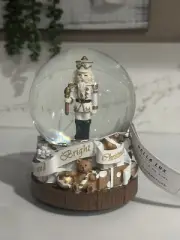 Bella Luxx Christmas Toy Soldier Musical Snow Globe