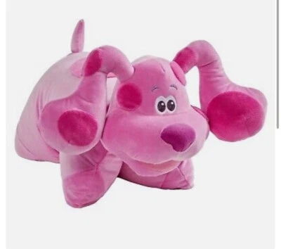 Pillow Pets Pet Blues Clues - Magenta Puppy Stuffed Animal Plush Toy New