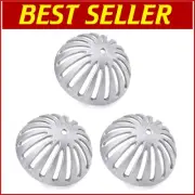 Efficient Anti-Clogging Floor Drain Strainer, Removable and Easy to Clean - 3PCS