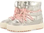 [GIOSEPPO] Girls Seden Oxford Boots, silver, 11.5 AU
