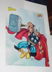 Mighty Thor Poster # 3 by Carlo Barberi Mjolnir