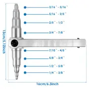 Tube Expander Manual Pipe Expanding Tool Zinc Alloy Pipe Tube Swaging~·