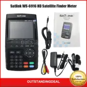 Satlink WS6916 HD DVB-S+S2 Satellite Signal Meter Finder 3.5" LCD MPEG-2 MPEG-4