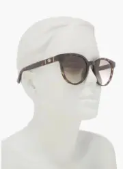 Gucci 53mm Gradient Round Sunglasses Havana Brown