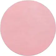 Carvapet Washable Round Pink Rug 120cm/4ft Soft Fluffy Circle Carpet Rug Short Pile Non Slip Circular Area Round Rugs for Living Room Bedroom Hallway