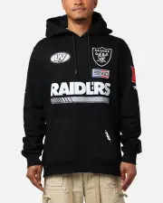 [PRO STANDARD] Pro Standard Las Vegas Raiders Fast Lane Hoodie Black - Size S S Black