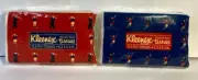 2 Vintage 1987 Kleenex Tissues Pocket Pack 1 Golf 1 Tennis Package Design