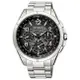 CITIZEN 星辰錶 CC9070-56H 廣告款鈦金屬GPS衛星對時光動能腕錶 /附鱷魚錶帶一條 44mm