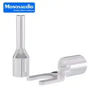 Sterling Silver Power Socket Installation Pin Connector Pure Silver Banana Plug