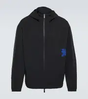 [Burberry] Burberry Logo technical jacket UK 56 black
