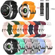 For Garmin Fenix 6S/6S Pro/5S Plus Sport Watch Silicone Watch Band Wrist Strap