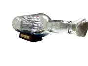Extensive Ship In A Bottle