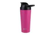 OASIS 700ml STAINLESS STEEL INSULATED PROTEIN SHAKER - FUCHSIA