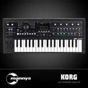 Korg MicroKORG 2 Analog Modeling Synthesizer & Vocoder (Limited Edition Black)