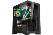 1st Player MI7 ATX M-ATX Mini-ITX PC Gaming Case - Black