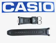 Genuine Casio Replacement Band Sports PRG240 PRG40 Black Resin Strap Protrek