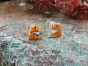 Spiny Oyster Opal Sterling Silver 925 Vibrant Multi Gemstone Stud Earrings Z16