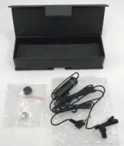 NEW ~ Omni Directional Microphone Lavalier Lapel Tie Clip Microphone 3.5mm Jack
