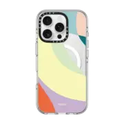 iPhone 16 Pro Clear Case MagSafe Compatible Ripple by Poketo