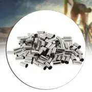 100x Housing End Caps Bike Ferrule Ferrules Brake Cable New Bicycle Metal Nice