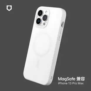 【RHINOSHIELD 犀牛盾】iPhone 13 Pro Max 6.7吋 SolidSuit MagSafe兼容 磁吸手機保護殼(經典防摔背蓋殼)