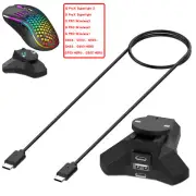 60W Mouse Charging Dock Wire for Logitech G PROX2 , GPW3/2/1，G903/G703/G502/G403