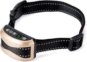 BEST BUDS Bark Collar - 3 Anti Bark Training Modes (beep, Safe Shock, Vibration) - 7 Sensitivity Levels - Humane - Harmless - Rechargeable - Rainproof - Adjustable Sizing - Small, Medium, Large Dogs