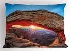 Landscape Pillow Sham Decorative Pillowcase 3 Sizes for Bedroom Decor
