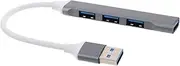 Tofficu USB Hub for Desktop Compact USB Port Splitter for Laptop Easy Setup for Multiple Devices High Speed Data Transfer Hub for Gaming Accessories and Travel