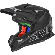 Allterra Matt Black Motocross Helmet