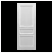 Bordeaux Internal 3 Panel 82 Door, MDF White Prime