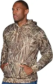 Colosseum Realtree Men's Essential Camo Lightweight Performance Pullover Hoodie
