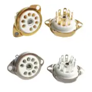 Better Ceramic Tube Socket for 12AX7,12AT7,12AU7,ECC83,ECC82,E88CC