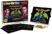 Lite Brite Stranger Things Special Edition, Best of 4 Seasons - Featuring Icons