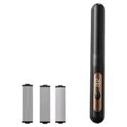 3 in 1 Hair Crimper Hair Straightener Interchangeable Plates Flat Curling Iron