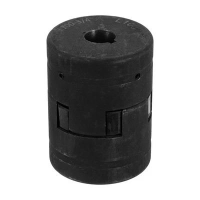 3/4" to 3/4" L100 Flexible 3-Piece L-Jaw Coupling Coupler Set
