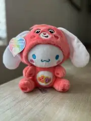 Hello Kitty Care Bears Cinnamoroll Plush NWT