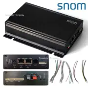 Snom PA1+ Plus Broadcast over IP System SIP PoE PA1 Paging Adapter Amplifier