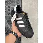 ADIDAS_SHOES 男士 SUPERSTAR JUNIOR 滑板鞋男女通用黑色 (ETA: 2022-07-05)