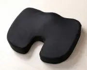 Orthopedic Memory Foam Seat Cushion for Office Chair - Non-slip, Sciatica & Coccyx Back Pain Relief