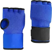 Generic Hand Wraps Boxing Padded Inner Gloves, Fitness Half Finger Mitts, Quick Wraps for Taekwondo Sanda Kickboxing Karate Sparring