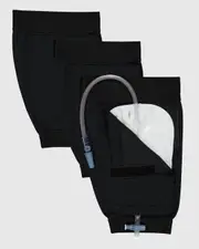 BUNDLE & SAVE: 3 Adaptive Catheter Bag Leg Covers - Discreet NDIS-Approved Design with Wheelchair-Friendly Fit