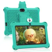 7 inch Kids Tablet Android 13 with 4GB RAM,32GB ROM,Parental Control,WiFi 6,Dual Camera,Bluetooth Tablets for Kids Ages 3-7(Green)