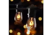 47m LED Festoon String Lights Outdoor Christmas Wedding Waterproof Garden Decor