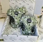 Green Meadow Daisy Dog Harness XS