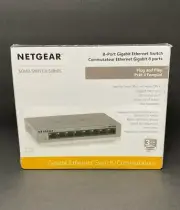 NETGEAR Soho Switch Series 8-Port Gigabit Home Ethernet GS308 LED New Sealed