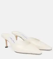 [Jimmy Choo] Jimmy Choo Vivi 65 leather mules AU 12 white