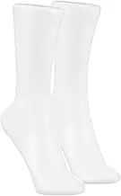 LOPUNER 2pcs Women Foot Model for Socks Display Thickened Mannequin Feet for Shop Showcase Sock Holders for Photography and Retail Use