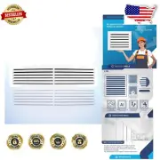 Durable Rust-Free Aluminum Return Grille 30" x 6" - Easy Install & Fixed Blades