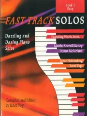 Fast Track Book 1 Easy Piano Solos Songbook Vogt Kelsey McFarland Nehrenberg
